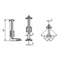 ADI Colt interior 90° GOLA MONZA orizontal tip L,alb mat